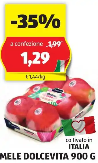 ALDI MELE DOLCEVITA 900 G offerta