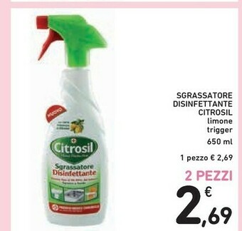 Conad Citrosil Sgrassatore Disinfettante offerta