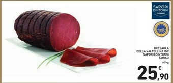Conad Bresaola Della Valtellina Igp offerta