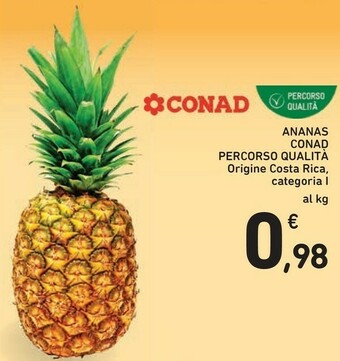 Conad Conad Ananas Percorso Qualita offerta