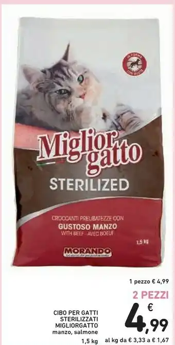 Conad Morando Miglior Gatto offerta