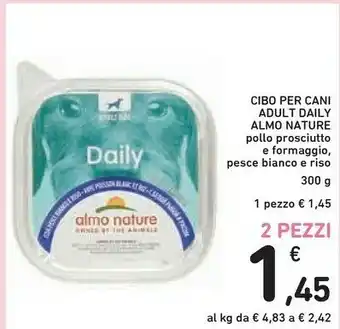 Conad Almo Nature Daily Cibo Per Cani Adult offerta