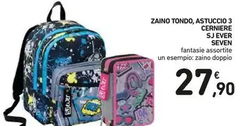 Conad Severin Seven Zaino Tondo, Astuccio 3 Cerniere SJ Ever offerta
