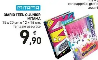 Conad Mitama Diario Teen O Junior offerta