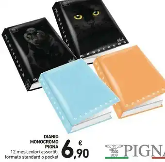Conad Pigna Diario Monocromo offerta
