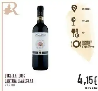 Conad Cantina Clavesana Dogliani DOCG offerta