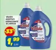Risparmio Casa VALIDO ADDITIVO IGIENIZZANTE 36 LAVAGGI offerta