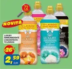 Risparmio Casa LUXURY AMMORBIDENTE CONCENTRATO 72 LAVAGGI offerta