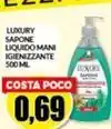 Risparmio Casa LUXURY SAPONE LIQUIDO MANI IGIENIZZANTE 500 ml offerta