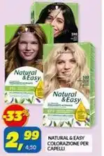 Risparmio Casa NATURAL & EASY COLORAZIONE PER CAPELLI offerta