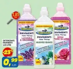 Risparmio Casa DETERGENTE PAVIMENTI 1,85 LITRI offerta