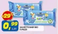 Risparmio Casa SALVIETTE BABY BIO 72 PEZZI offerta