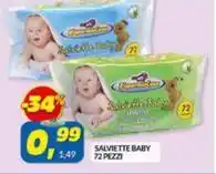 Risparmio Casa SALVIETTE BABY 72 PEZZI offerta