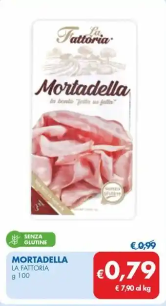 MD Discount MORTADELLA LA FATTORIA offerta