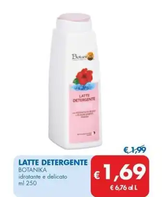 MD Discount LATTE DETERGENTE ΒΟΤΑΝΙΚΑ idratante e delicato ml 250 offerta
