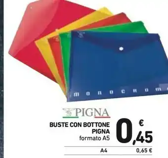 Conad Pigna Buste Con Bottone offerta