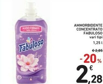 Conad Fabuloso Ammorbidente offerta