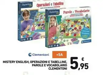 Conad Clementoni Vocabolario Divertente offerta