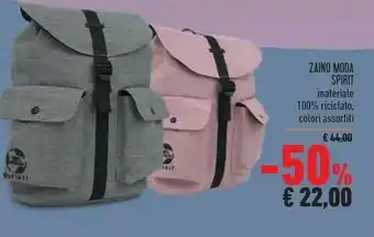 Conad Superstore Spirit Zaino Moda offerta