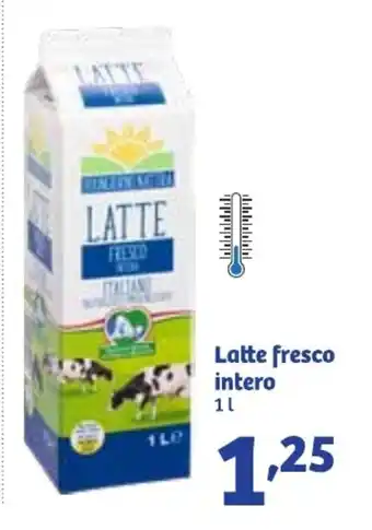 In'S Mercato Latte fresco intero 1 l offerta