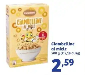 In'S Mercato Ciambelline al miele 500 g offerta