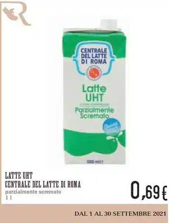Conad Superstore Centrale Del Latte Di Roma - Latte UHT Parzialmente Scremato 1000 G(ml) offerta