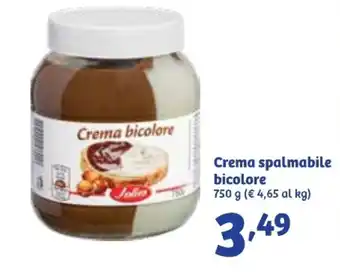 In'S Mercato Crema spalmabile bicolore 750 g offerta