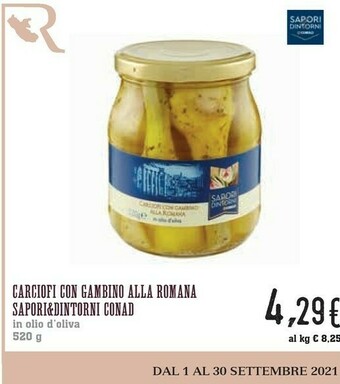 Conad Superstore Conad Sapori&Dintorni Carciofi Con Gambino Alla Romana offerta