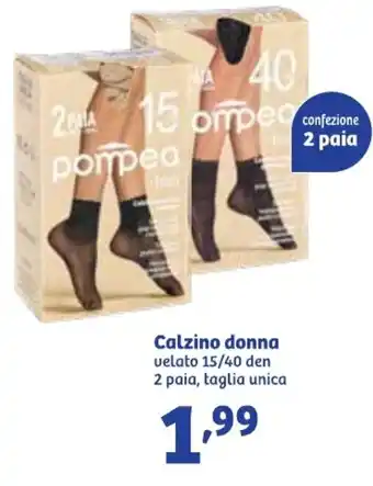 In'S Mercato Calzino donna offerta
