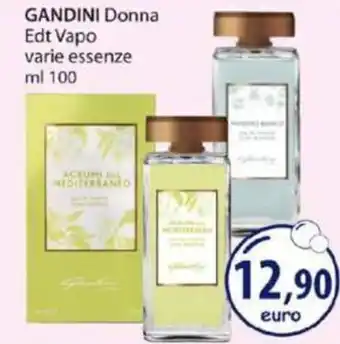 Acqua & Sapone GANDINI Donna Edt Vapo varie essenze ml 100 offerta
