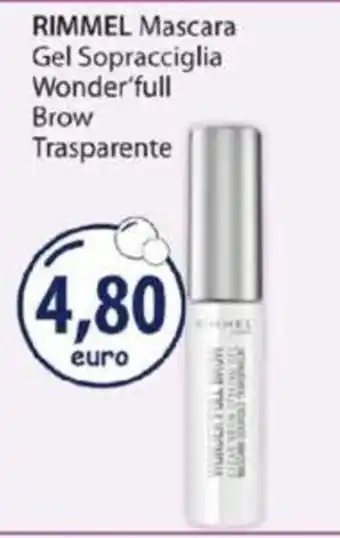 Acqua & Sapone RIMMEL Mascara Gel Sopracciglia Wonder'full Brow Trasparente offerta
