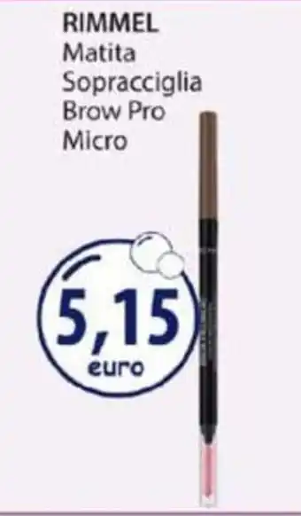 Acqua & Sapone RIMMEL Matita Sopracciglia Brow Pro Micro offerta
