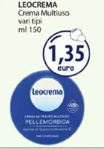 Acqua & Sapone LEOCREMA Crema Multiuso vari tipi ml 150 offerta