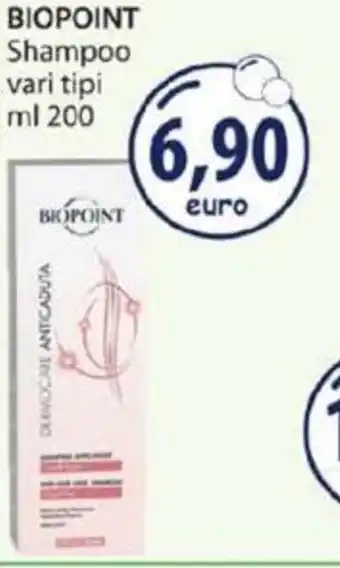 Acqua & Sapone BIOPOINT Shampoo vari tipi ml 200 offerta
