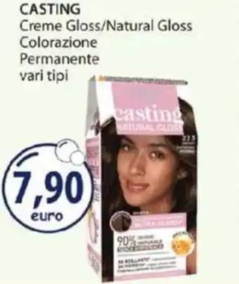 Acqua & Sapone CASTING Creme Gloss/Natural Gloss Colorazione Permanente vari tipi offerta