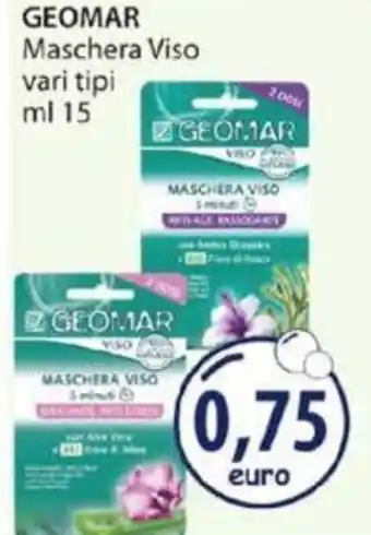 Acqua & Sapone GEOMAR Maschera Viso vari tipi ml 15 offerta