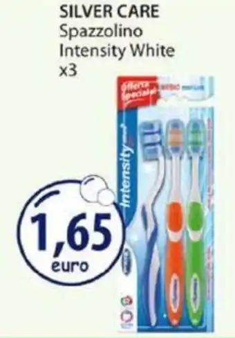 Acqua & Sapone SILVER CARE Spazzolino Intensity White x3 offerta