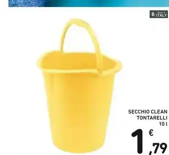 Conad Tontarelli Secchio Clean offerta