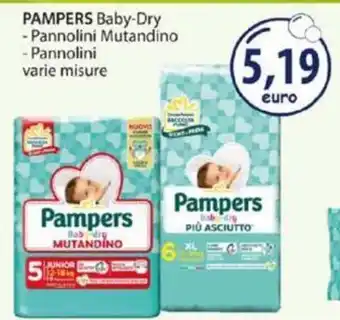 Acqua & Sapone PAMPERS Baby-Dry offerta