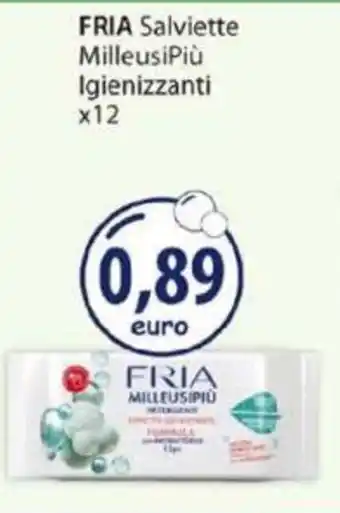Acqua & Sapone FRIA Salviette MilleusiPiù Igienizzanti x12 offerta
