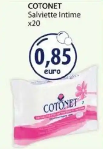 Acqua & Sapone COTONET Salviette Intime x20 offerta
