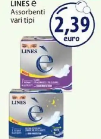 Acqua & Sapone LINES è Assorbenti vari tipi offerta