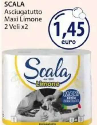 Acqua & Sapone SCALA Asciugatutto Maxi Limone 2 Veli x2 offerta