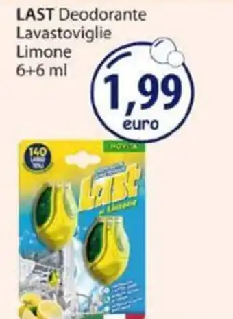 Acqua & Sapone LAST Deodorante Lavastoviglie Limone 6+6 ml offerta
