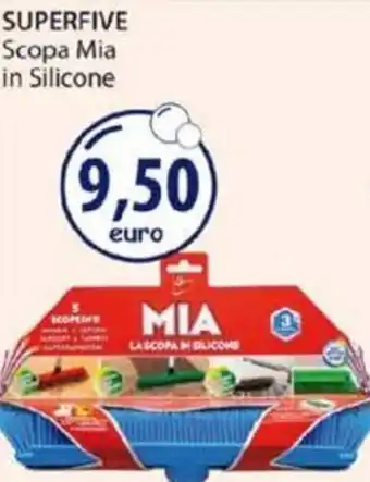 Acqua & Sapone SUPERFIVE Scopa Mia in Silicone offerta
