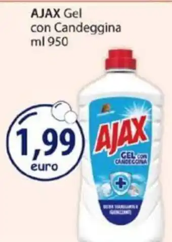 Acqua & Sapone AJAX Gel con Candeggina ml 950 offerta