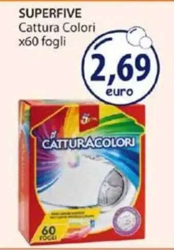 Acqua & Sapone SUPERFIVE Cattura Colori x60 fogli offerta