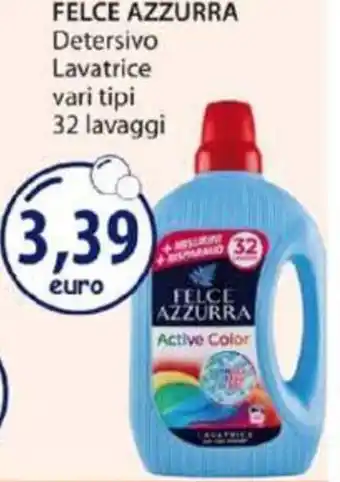 Acqua & Sapone FELCE AZZURRA Detersivo Lavatrice vari tipi 32 lavaggi offerta
