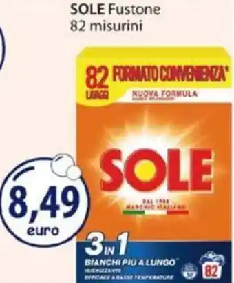 Acqua & Sapone SOLE Fustone 82 misurini offerta