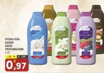 Maury's HYDRA VIVA BAGNO VARIE PROFUMAZIONI 1 LT offerta